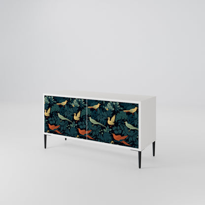 FOWL ORNAMENT Mobile TV Compatto a 2 Ante
