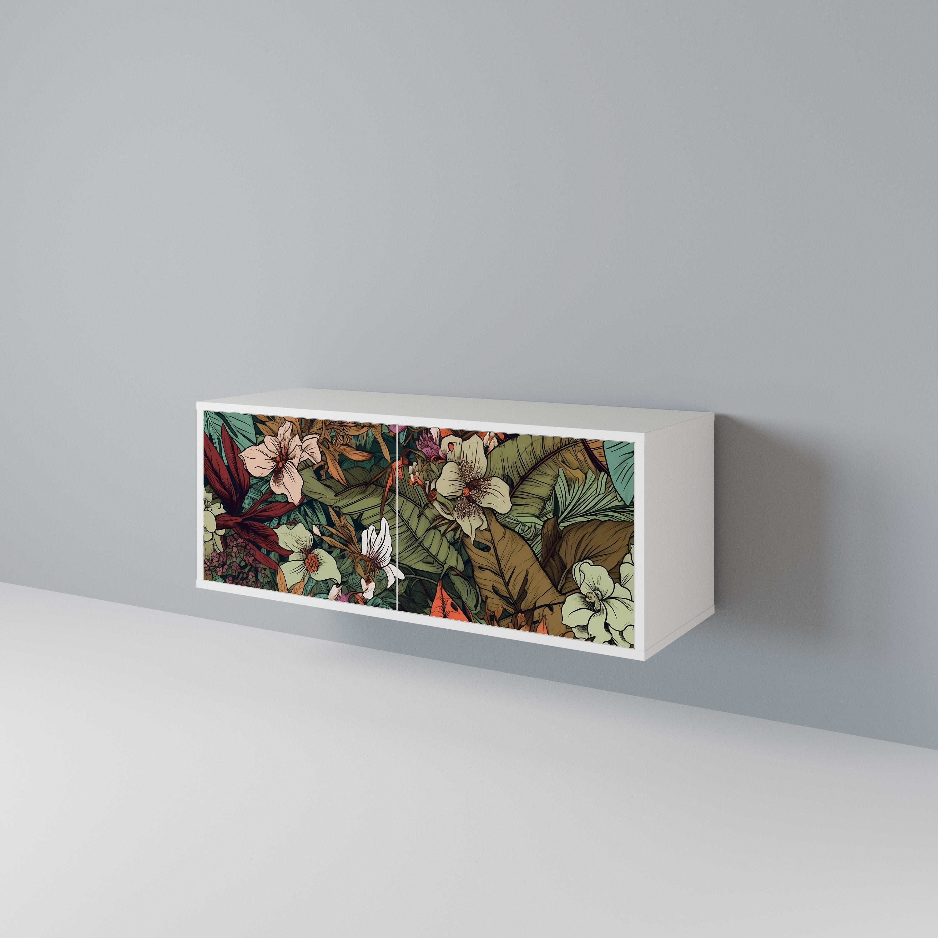 BOTANICAL EMERGENCE Συμπαγές έπιπλο τηλεόρασης 2-θυρών