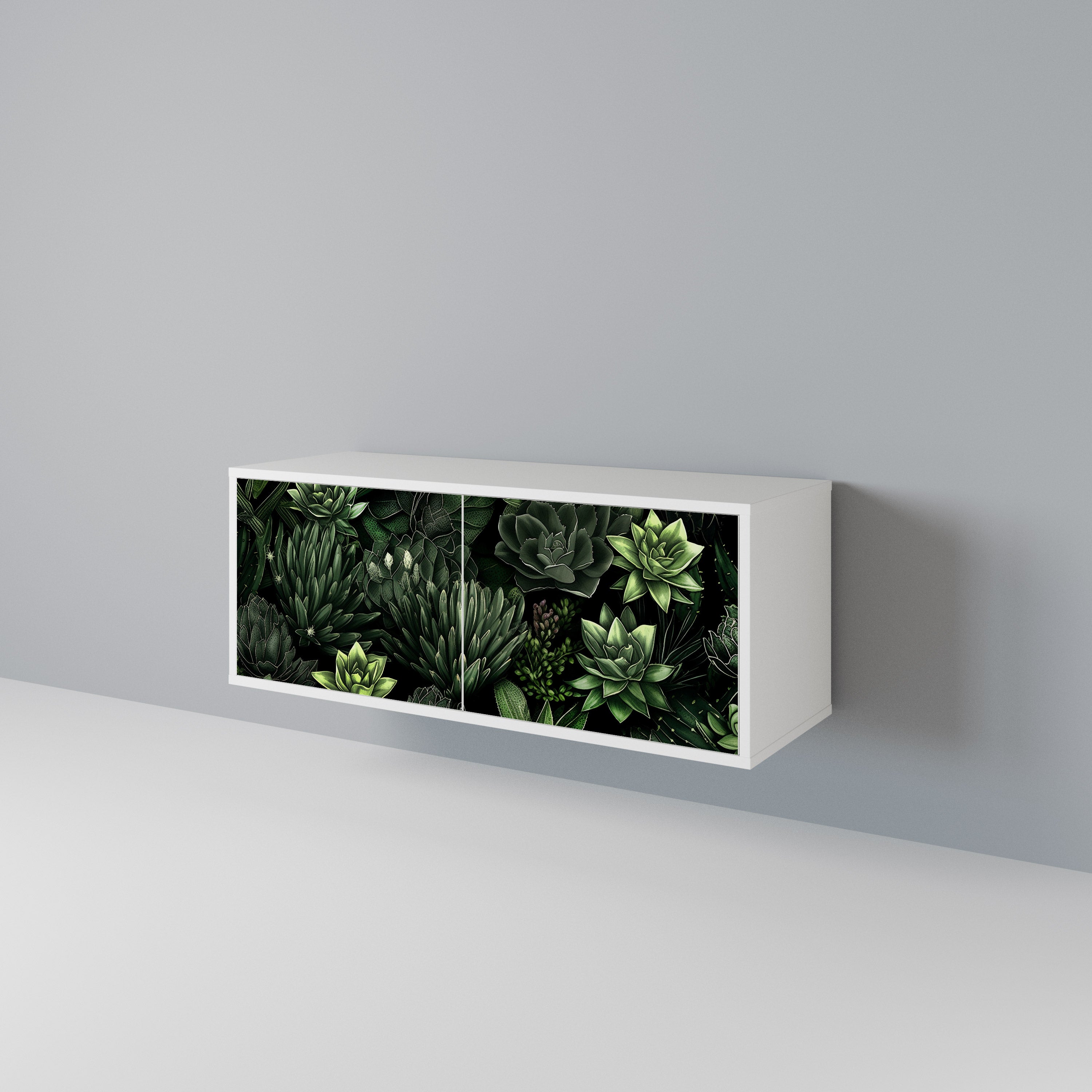 SUCCULENT JUNGLE Συμπαγές έπιπλο τηλεόρασης 2-θυρών