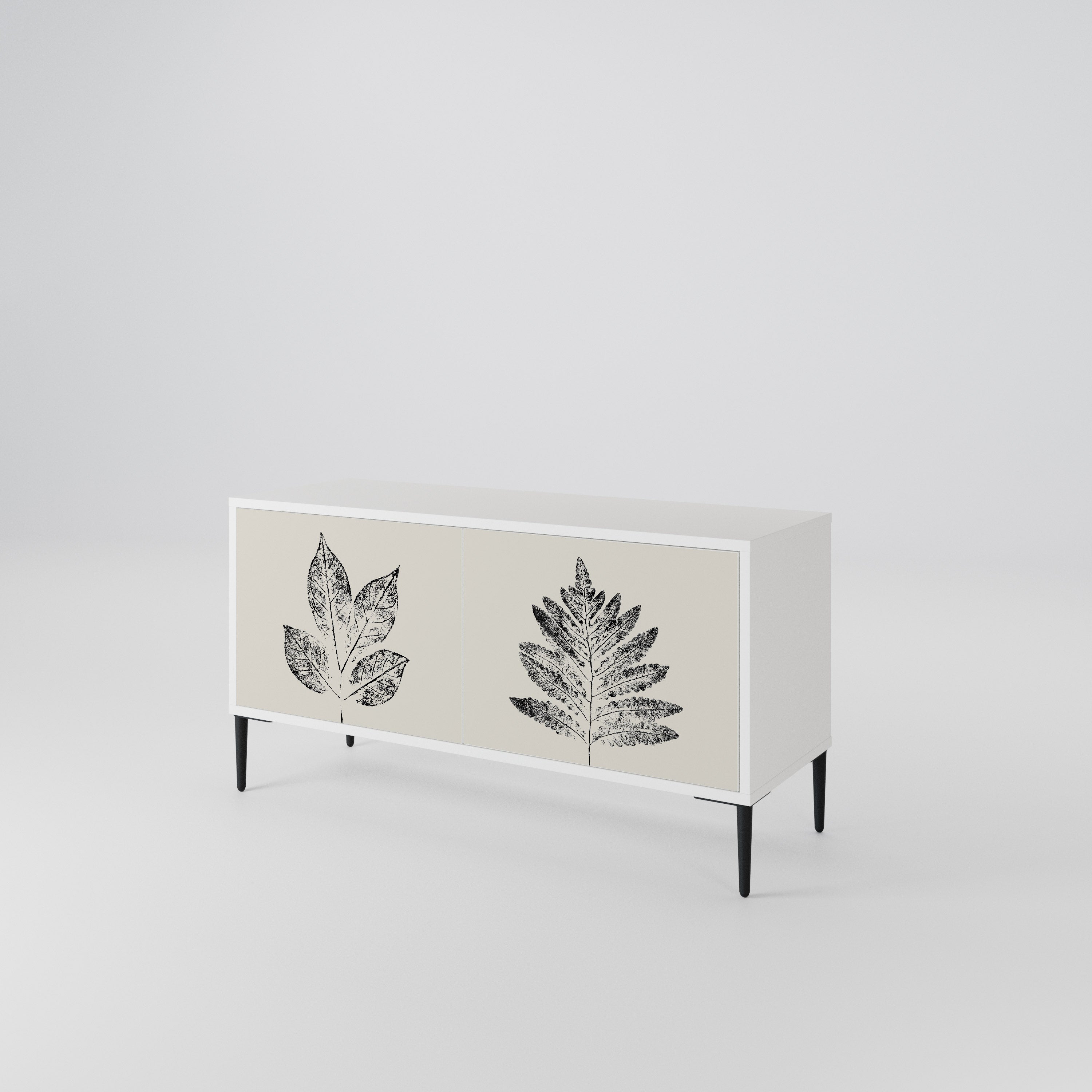LEAFY STAMPS Συμπαγές έπιπλο τηλεόρασης 2-θυρών