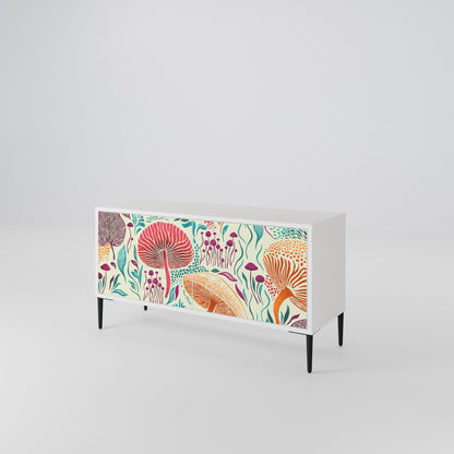 FUNGUS FANTASY Kompaktes 2-türiges TV-Lowboard