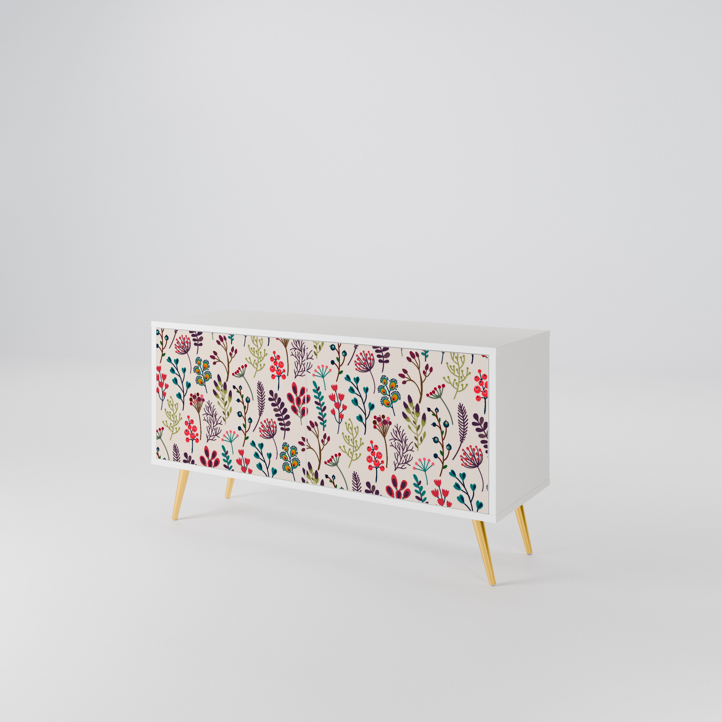 AUTUMN SUNDRIES Kompaktní dvoudveřový TV stolek