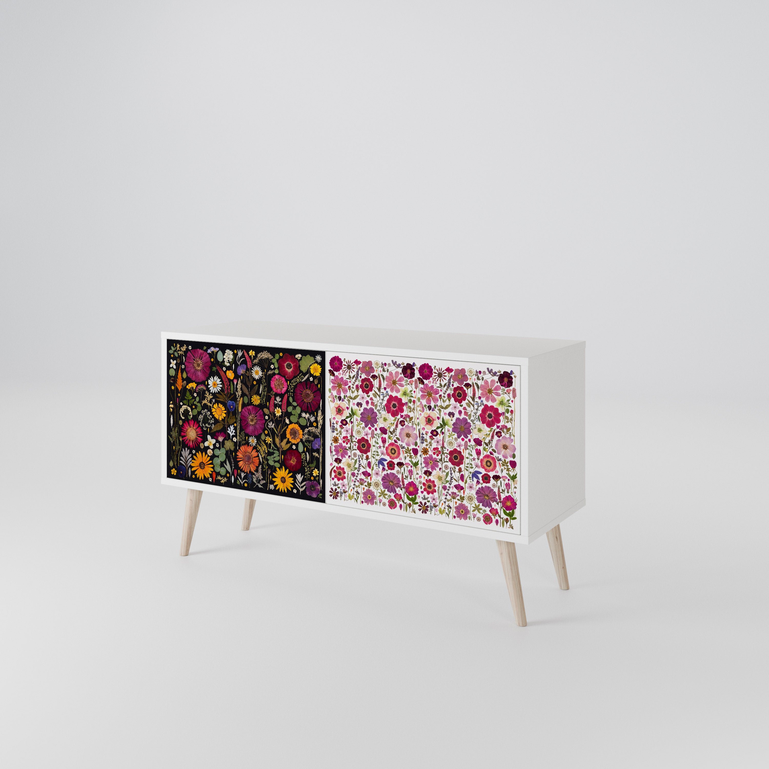 DAYNITE GARDEN Kompakter 2-türiger TV-Schrank
