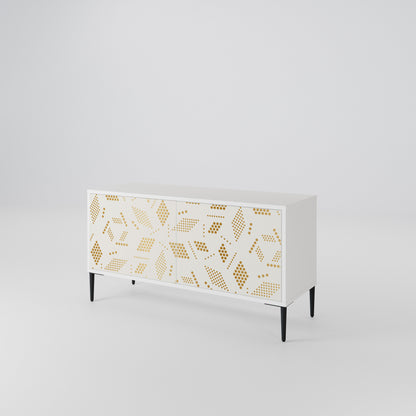 SPOTTED DAZE Compact 2-Door TV Cabinet