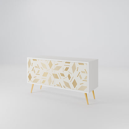 SPOTTED DAZE Compact 2-Door TV Cabinet