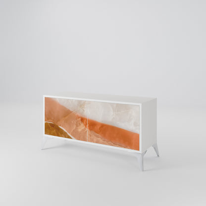 SANDHILLS SPLENDOUR Mueble de TV Compacto de 2 puertas