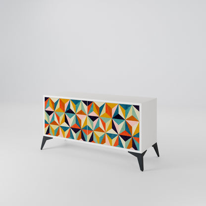 TESSELATE TREASURES Kompaktes 2-türiges TV-Lowboard