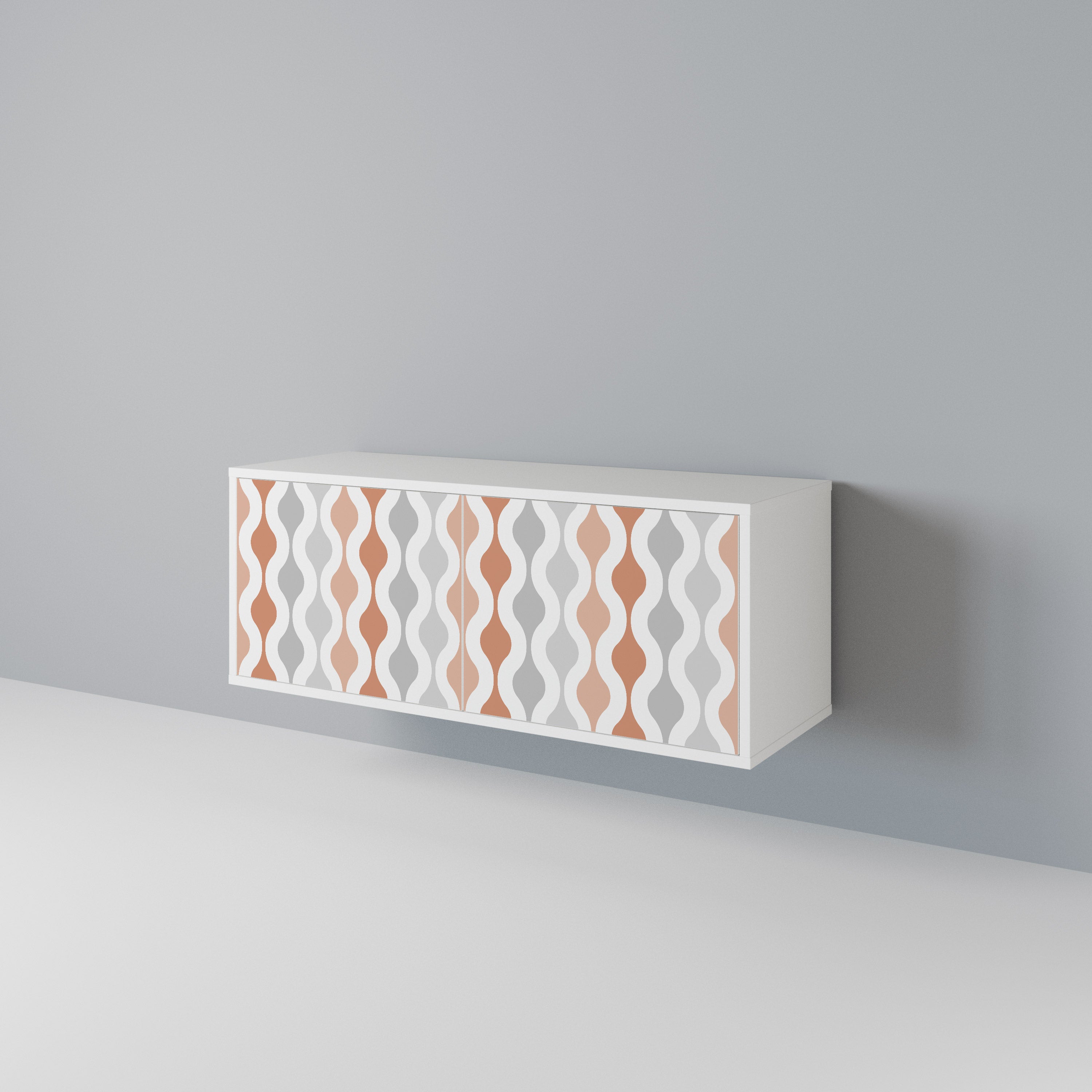 HAZY NOSTALGIA Compact 2-Door TV Cabinet