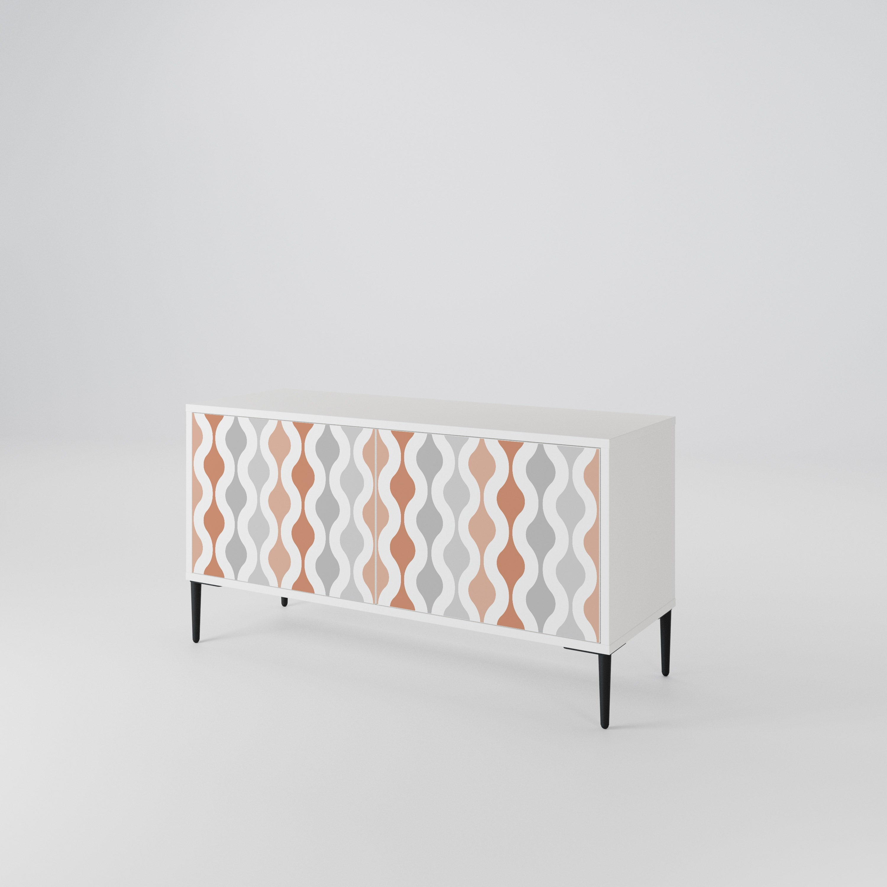 HAZY NOSTALGIA Compact 2-Door TV Cabinet