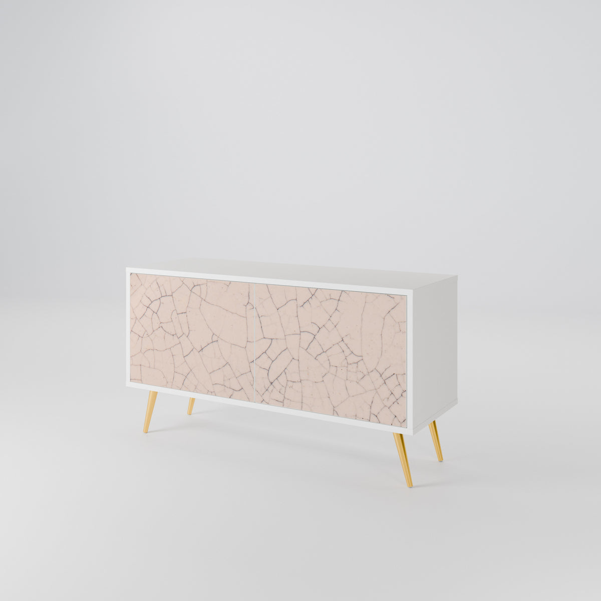 CERAMIC TEXTURE Συμπαγές έπιπλο τηλεόρασης 2-θυρών