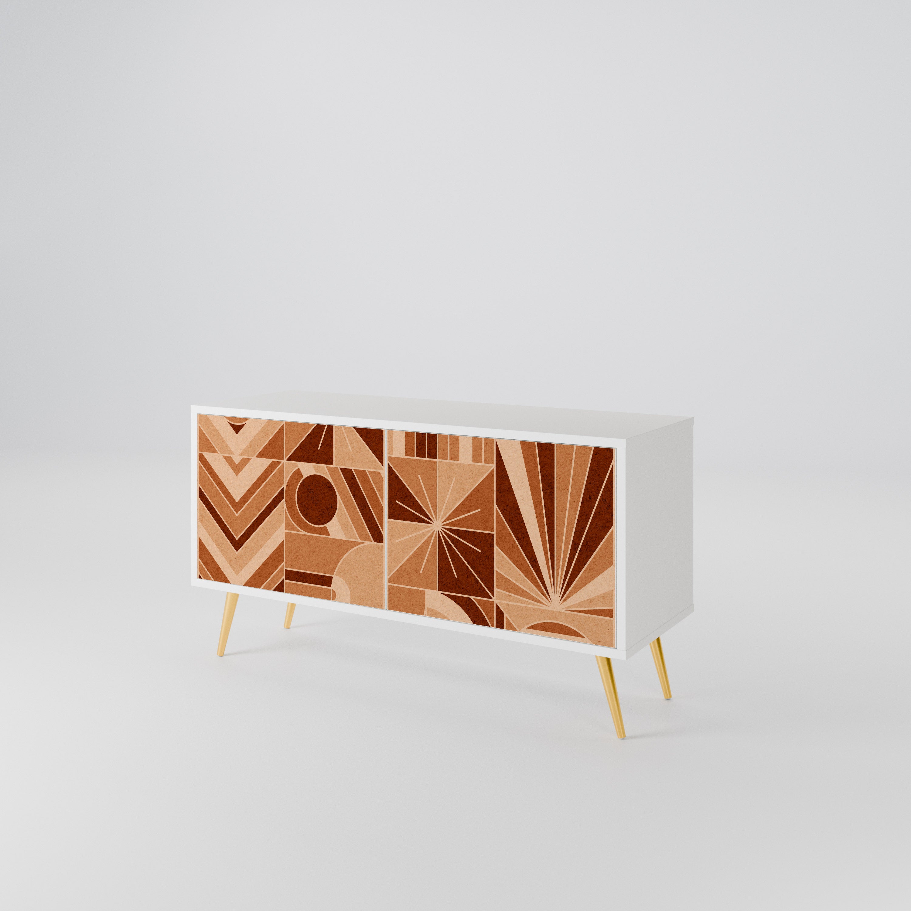 PRISM MOSAIC Compact 2-Door TV Cabinet