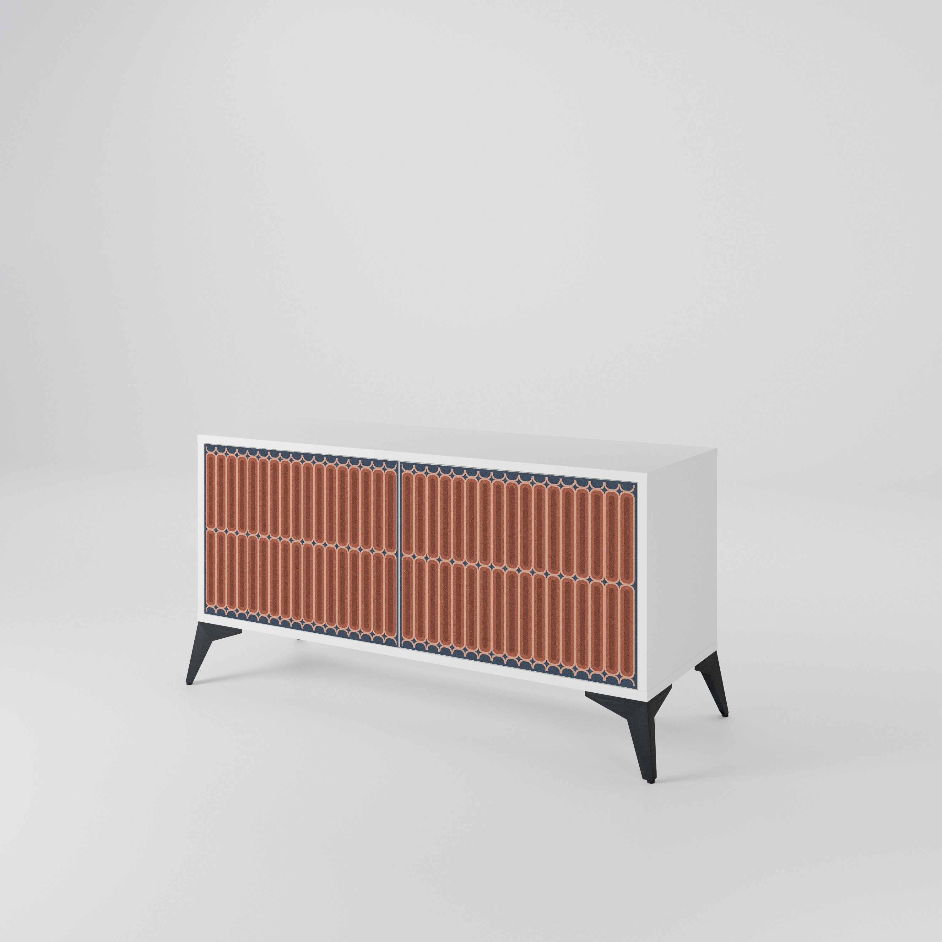 HYPNOTIC GATE Compact 2-Door TV Cabinet