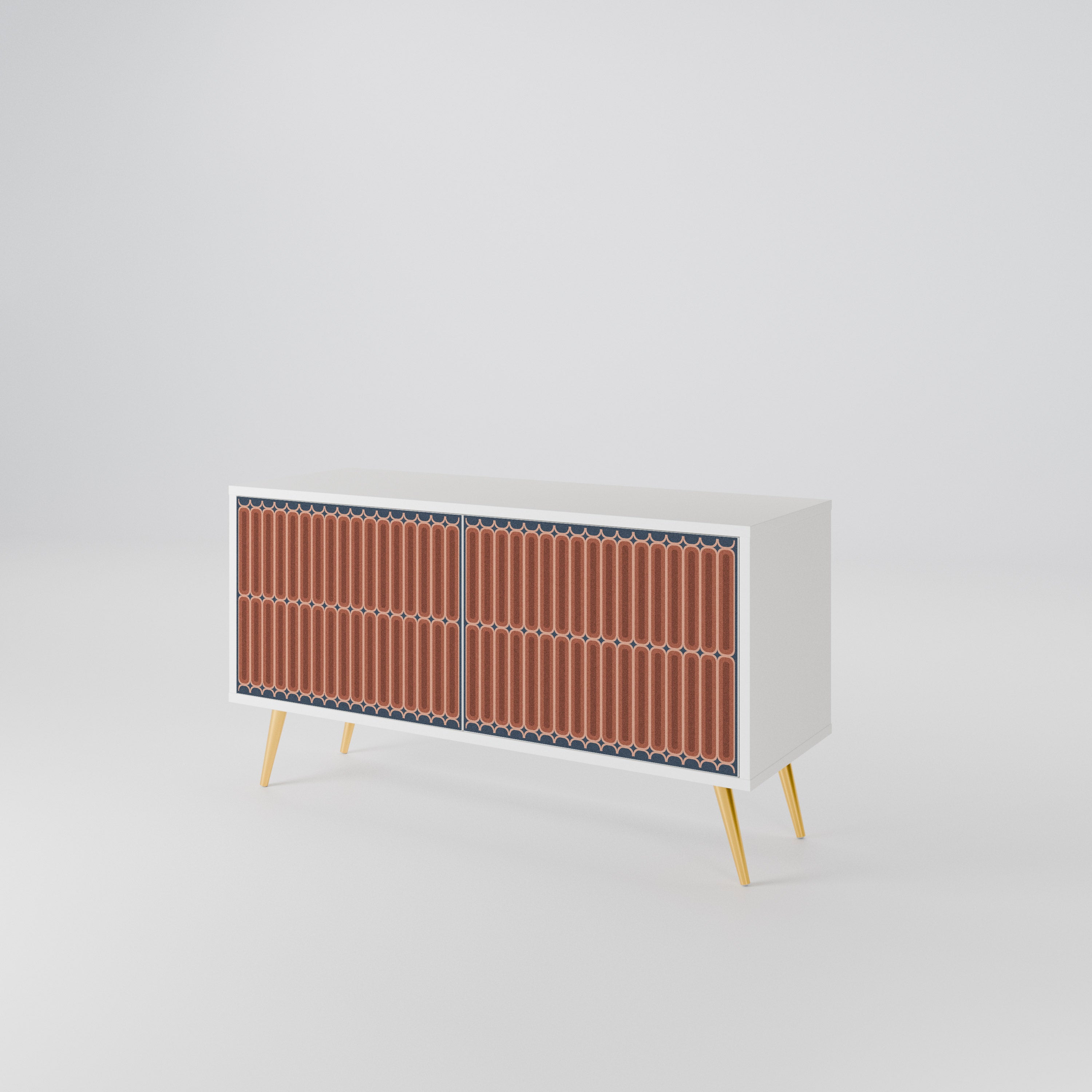 HYPNOTIC GATE Compact 2-Door TV Cabinet