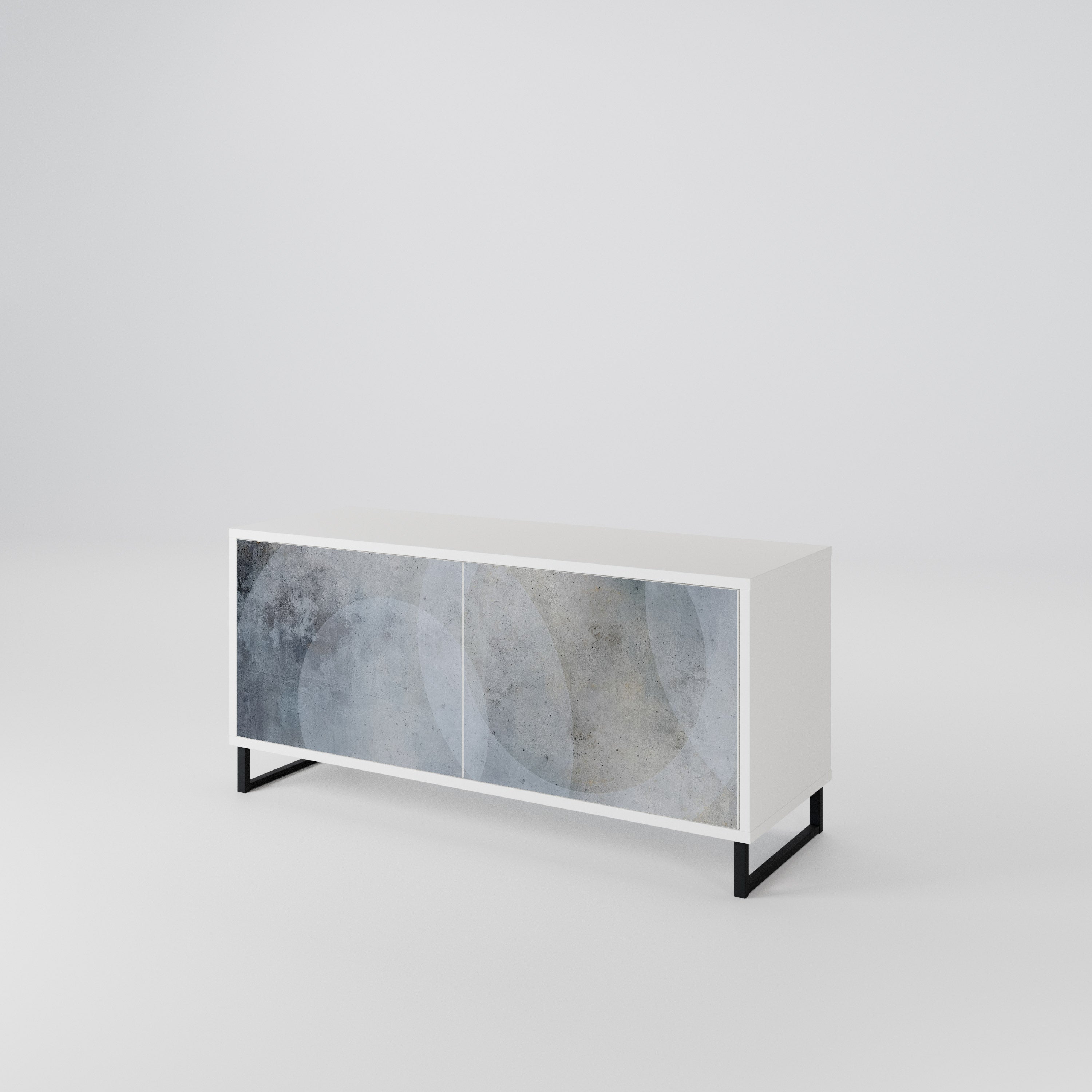 MUTED ARC Compact 2-Door TV Cabinet