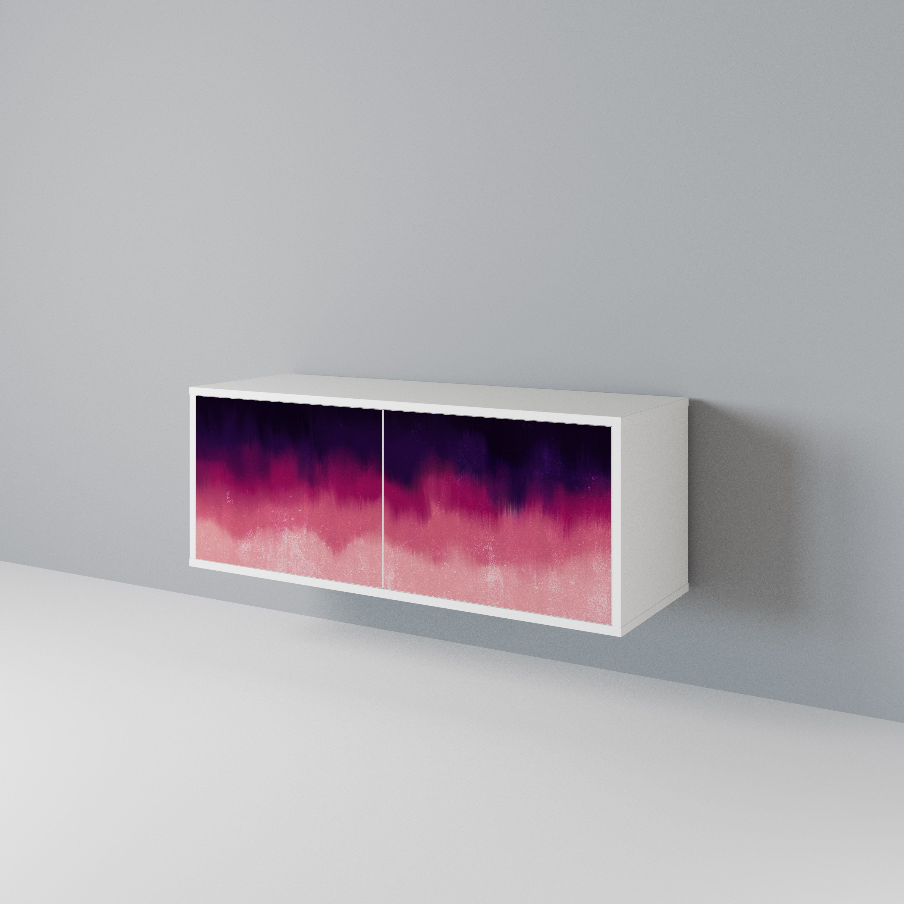 AURORA BOREALIS Compact 2-Door TV Cabinet