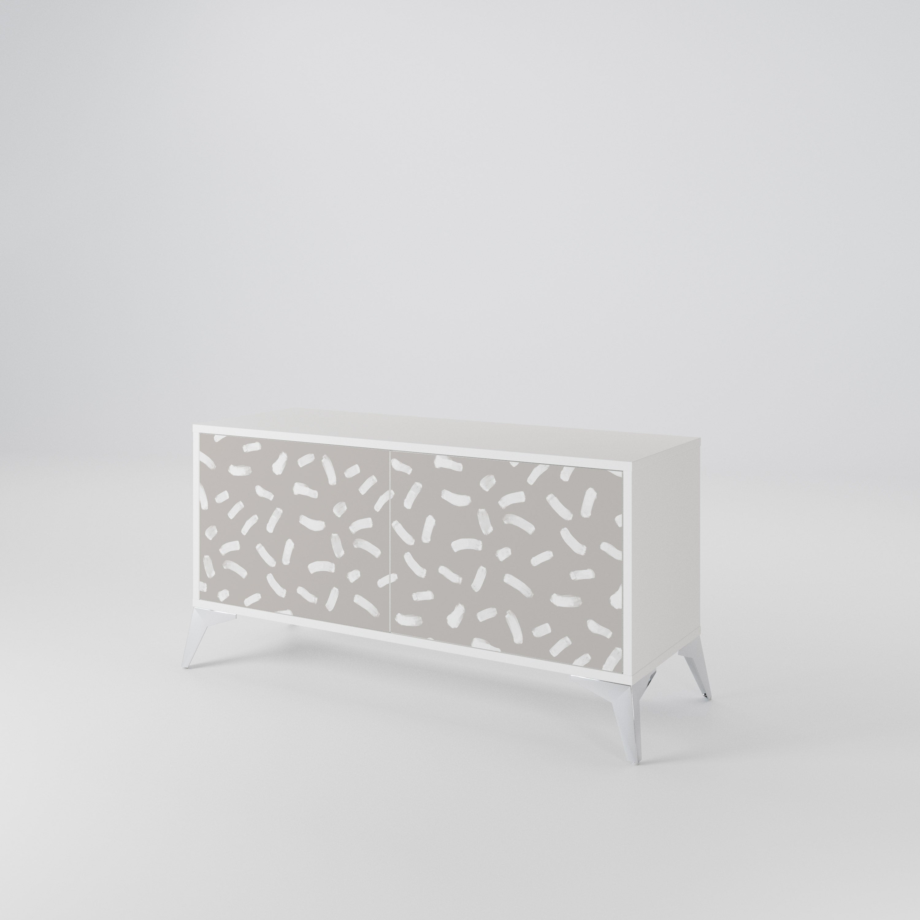 PASSING SECONDS Compact 2-Door TV Cabinet