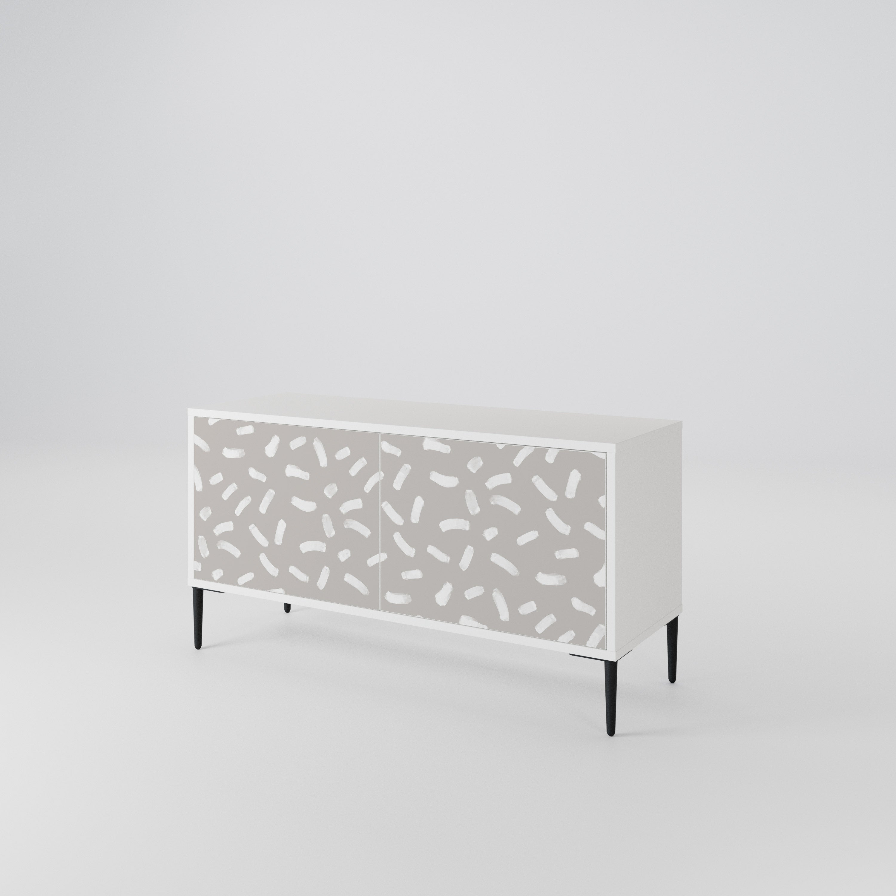 PASSING SECONDS Compact 2-Door TV Cabinet