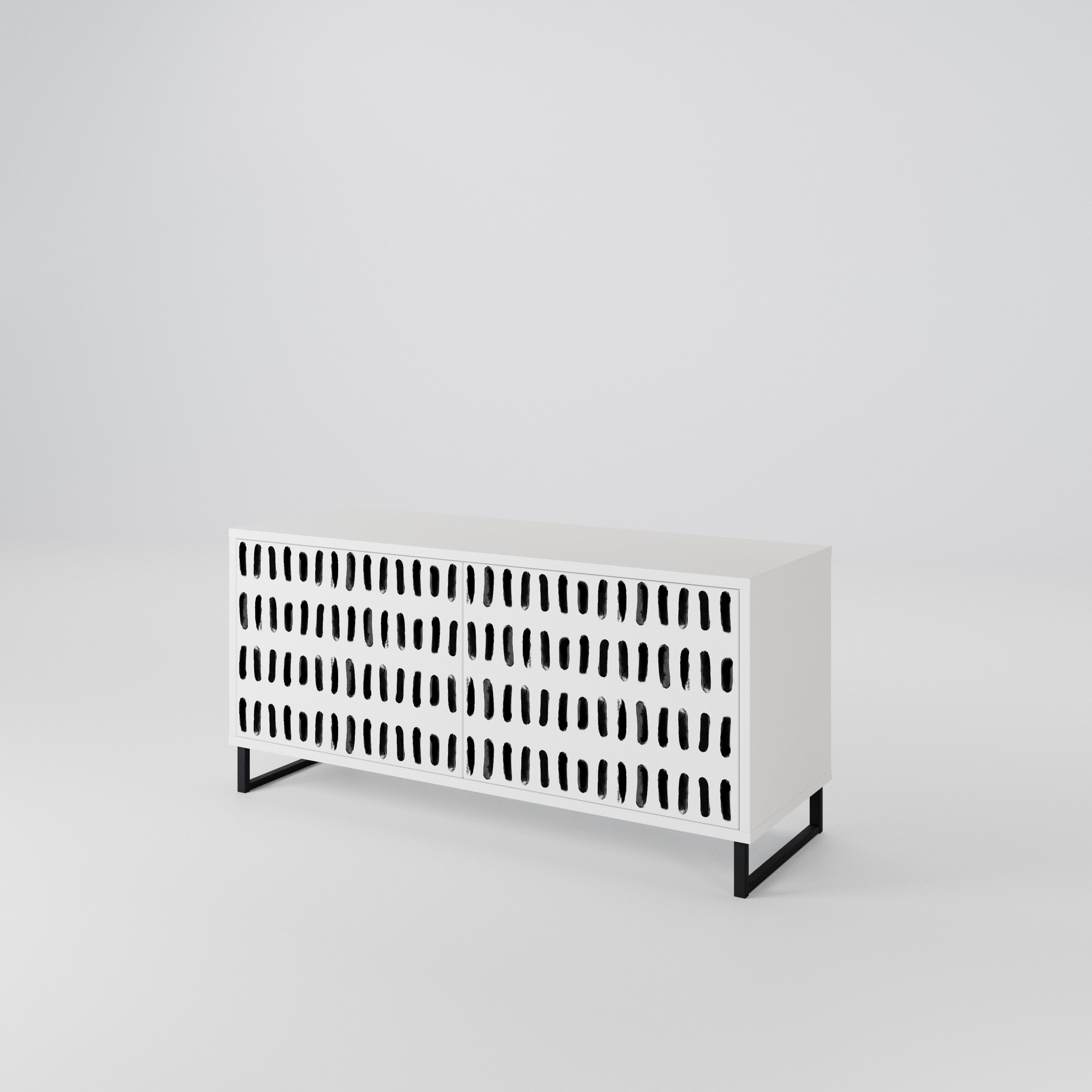 NIGHTY MELODIES Compact 2-Door TV Cabinet