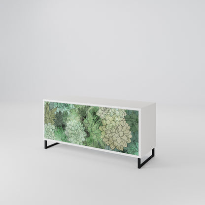 SUCCULENT CLUSTER Mobile TV Compatto a 2 Ante