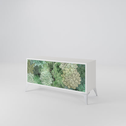 SUCCULENT CLUSTER Mobile TV Compatto a 2 Ante