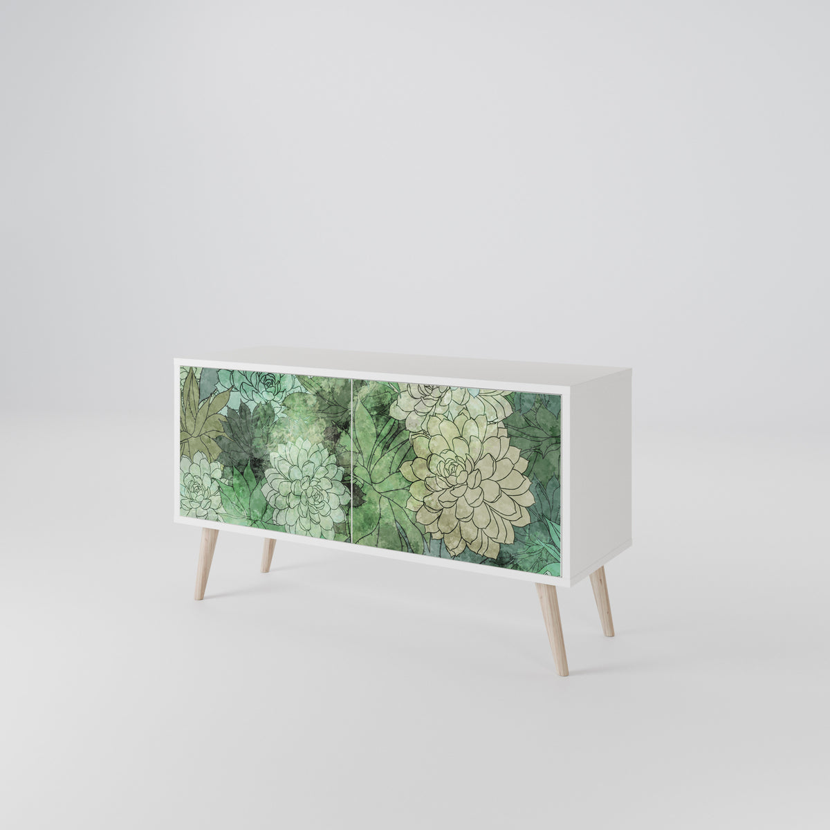 SUCCULENT CLUSTER Mobile TV Compatto a 2 Ante