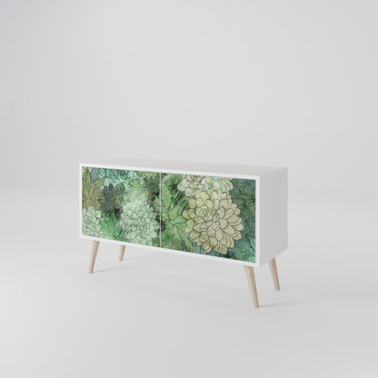 SUCCULENT CLUSTER Mobile TV Compatto a 2 Ante