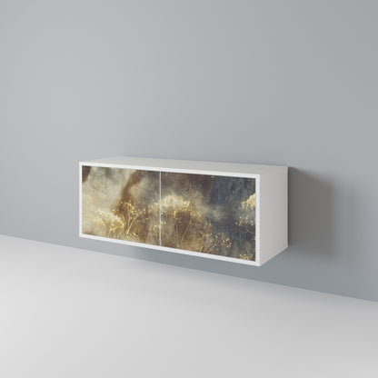 GENTLE POWER Mueble de TV Compacto de 2 puertas