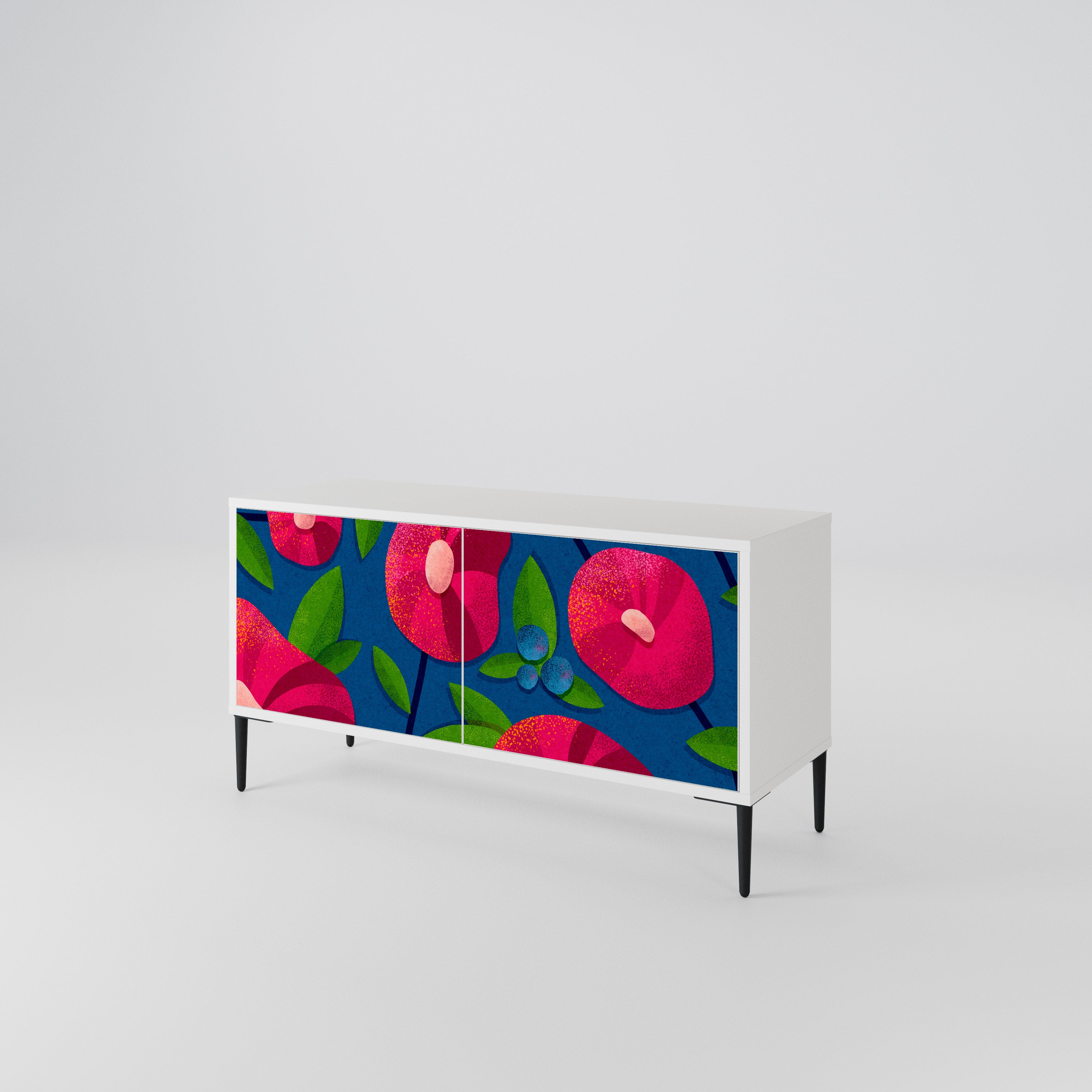 SPRING THOUGHTS Kompaktní dvoudveřový TV stolek