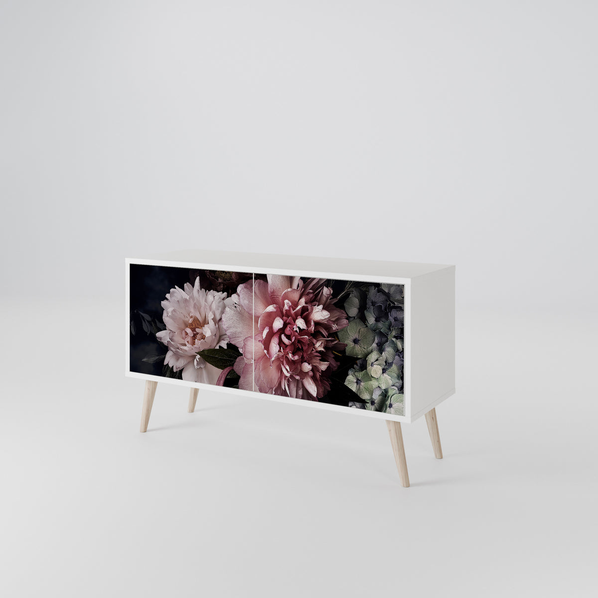 PURE BLOSSOM Compact 2-Door TV Cabinet