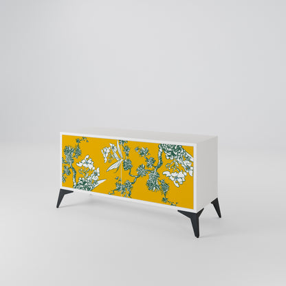YELLOW CHINOISERIE Kompaktes 2-türiges TV-Lowboard