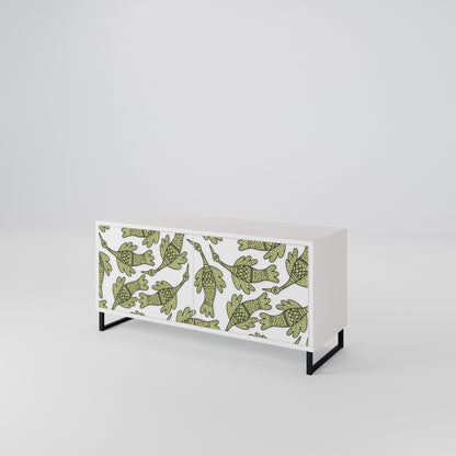 SEEDLING SONGBIRD Mueble de TV Compacto de 2 puertas