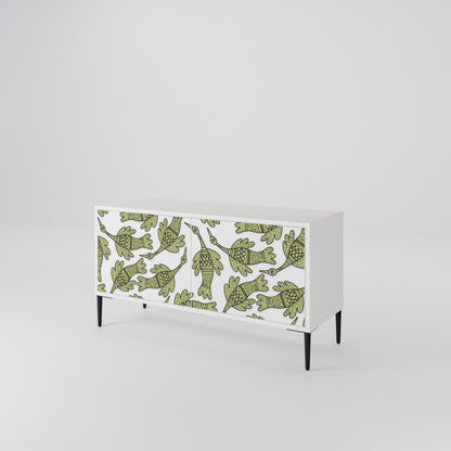 SEEDLING SONGBIRD Mueble de TV Compacto de 2 puertas