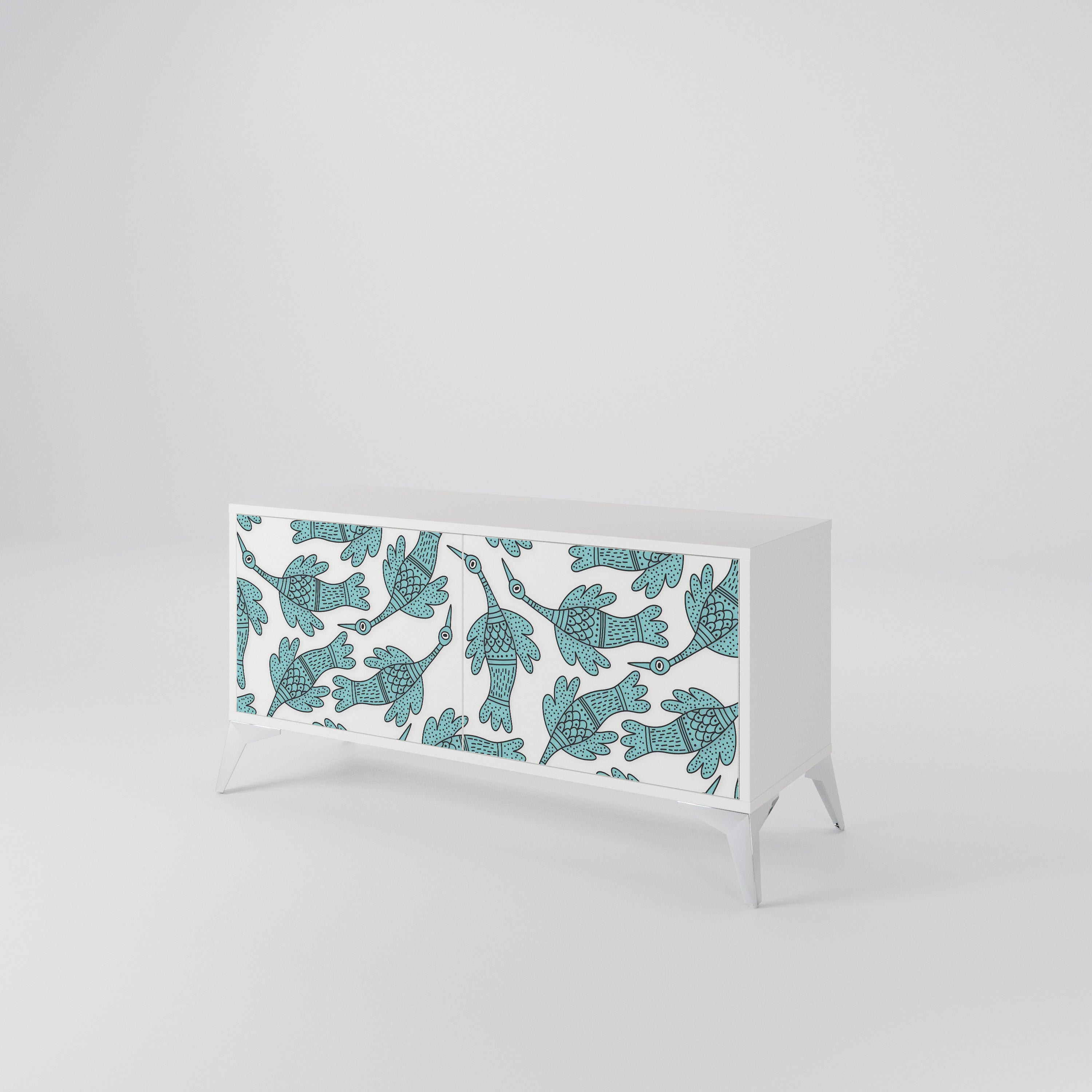 WATERSPOUT SONGIBIRD Kompaktes 2-türiges TV-Lowboard