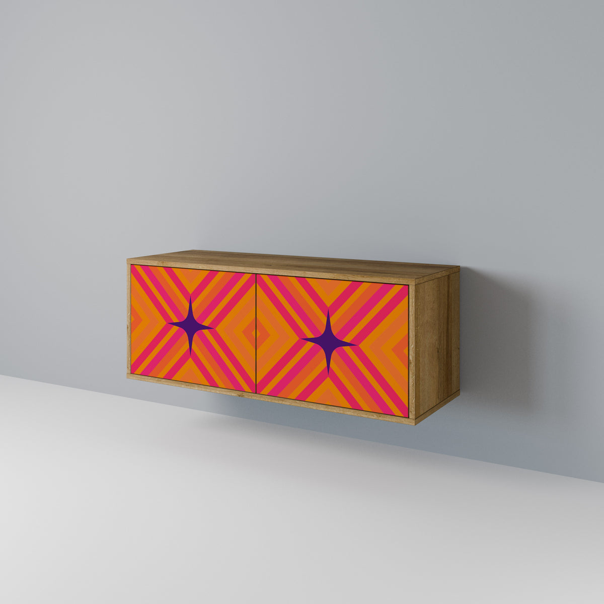 GEOMETRIC BRILLIANCE Mobile TV Compatto a 2 Ante