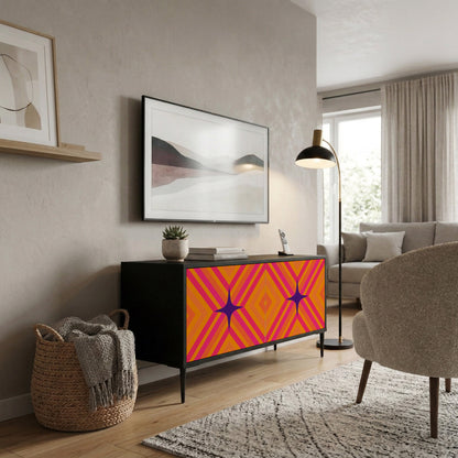 GEOMETRIC BRILLIANCE Mobile TV Compatto a 2 Ante