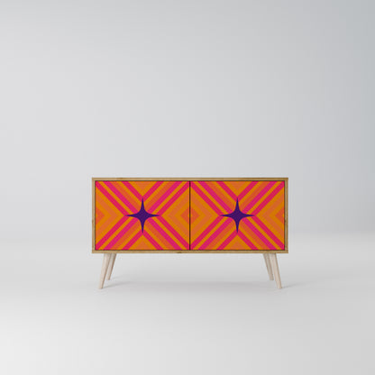 GEOMETRIC BRILLIANCE Mobile TV Compatto a 2 Ante