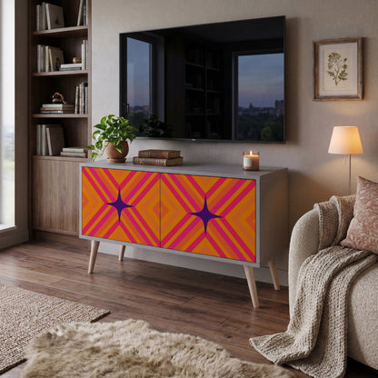 GEOMETRIC BRILLIANCE Mobile TV Compatto a 2 Ante
