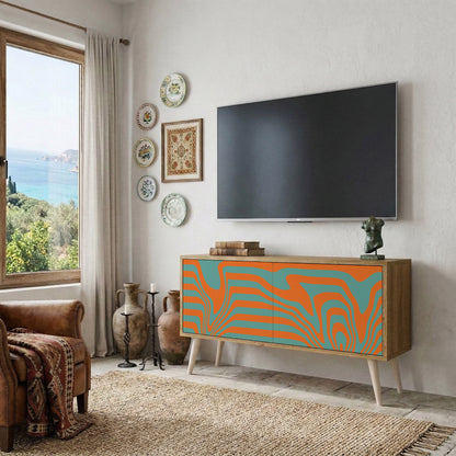LINE COLLAPSE Mobile TV Compatto a 2 Ante