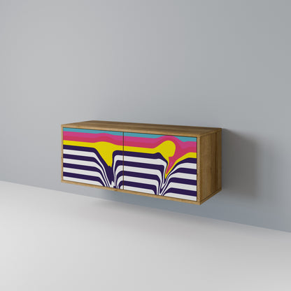 COLORFUL DIVERSION Mobile TV Compatto a 2 Ante