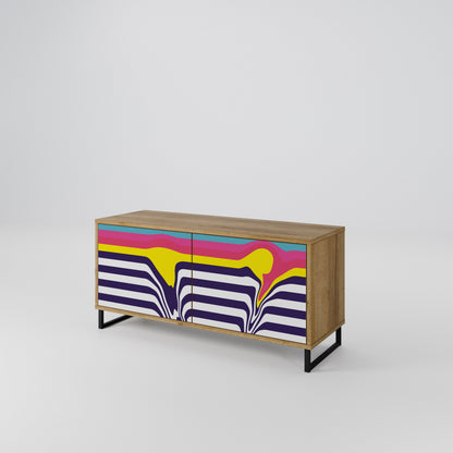 COLORFUL DIVERSION Mobile TV Compatto a 2 Ante