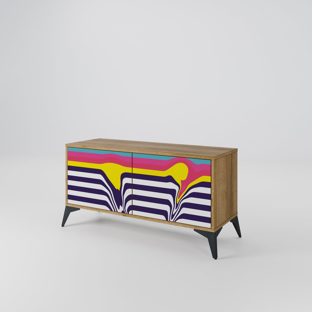 COLORFUL DIVERSION Mobile TV Compatto a 2 Ante