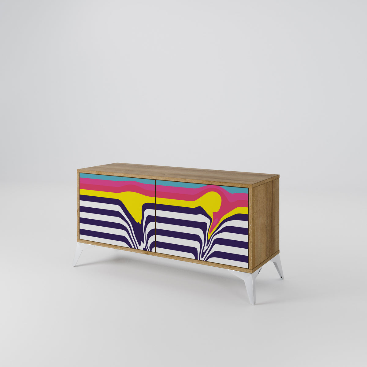 COLORFUL DIVERSION Mobile TV Compatto a 2 Ante