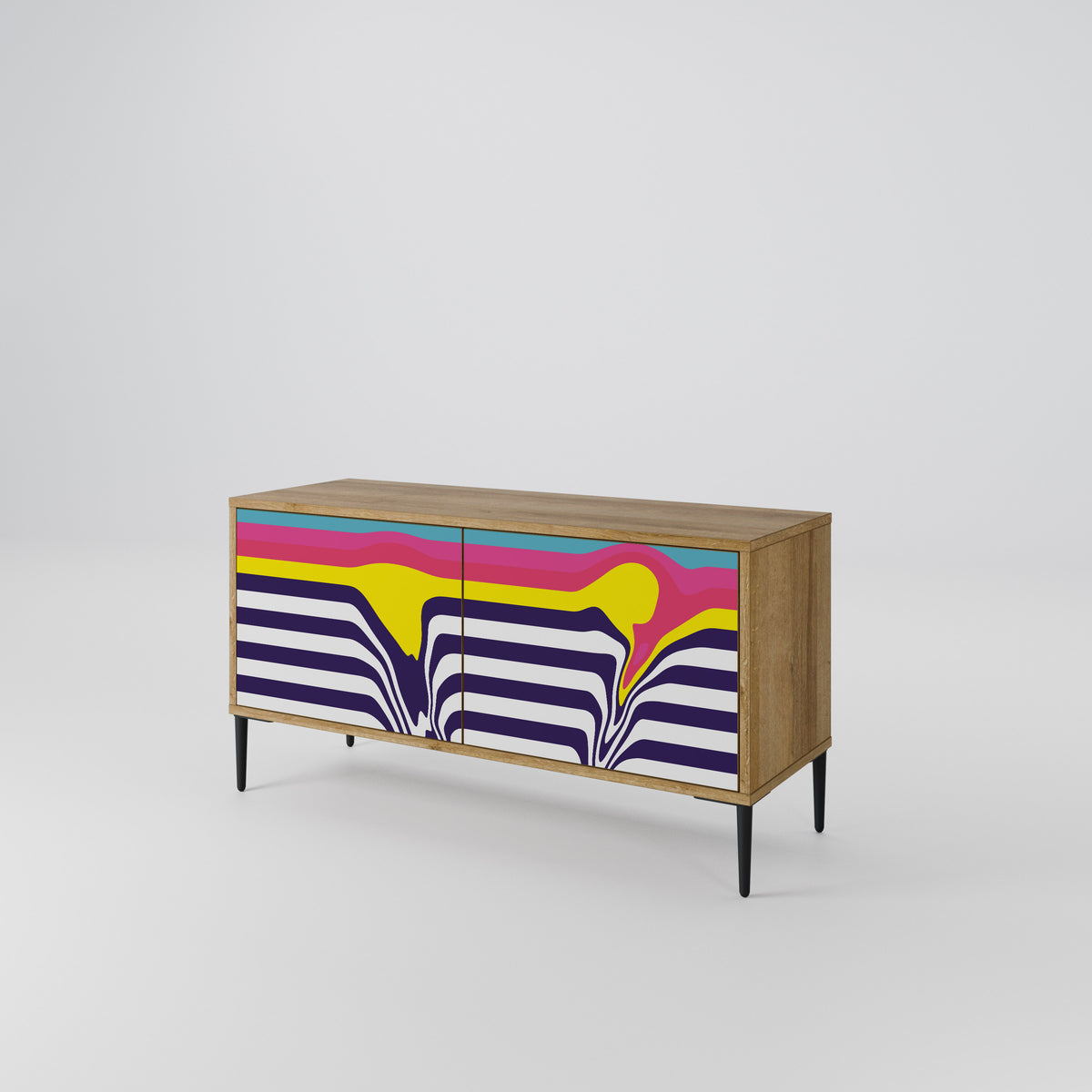 COLORFUL DIVERSION Mobile TV Compatto a 2 Ante