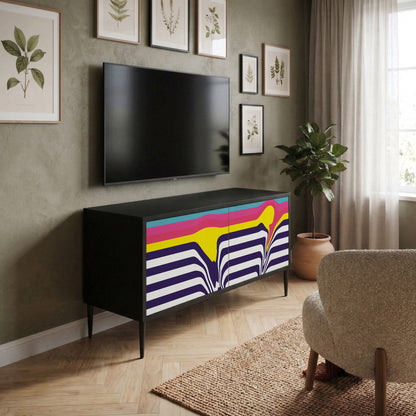 COLORFUL DIVERSION Mobile TV Compatto a 2 Ante