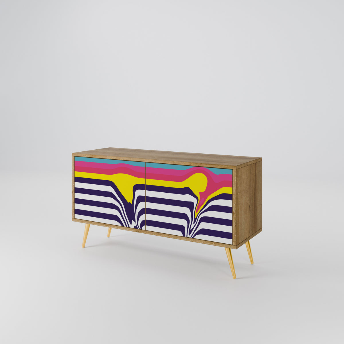 COLORFUL DIVERSION Mobile TV Compatto a 2 Ante