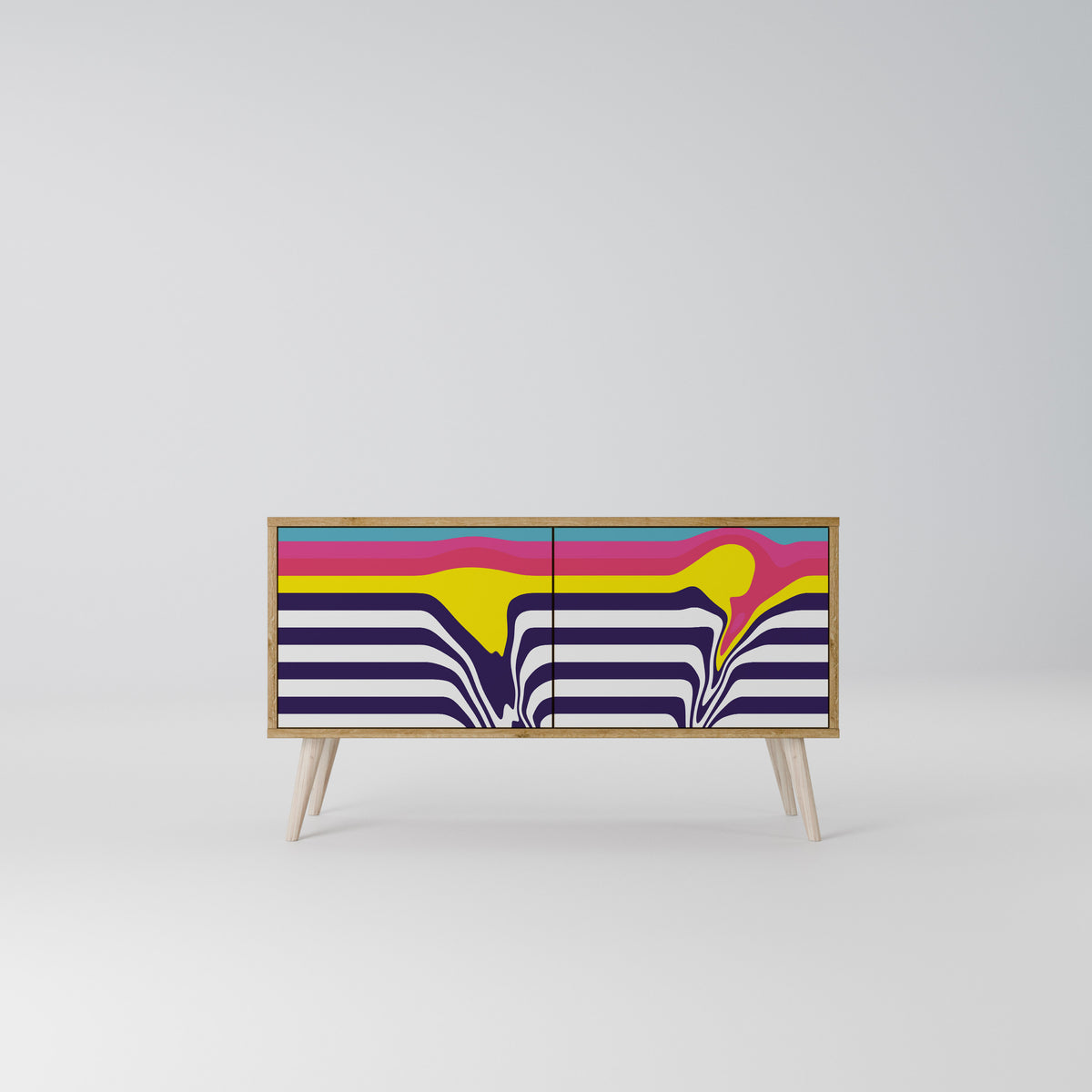 COLORFUL DIVERSION Mobile TV Compatto a 2 Ante