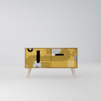 SHAPESHIFT SYMPHONY Mueble de TV Compacto de 2 puertas