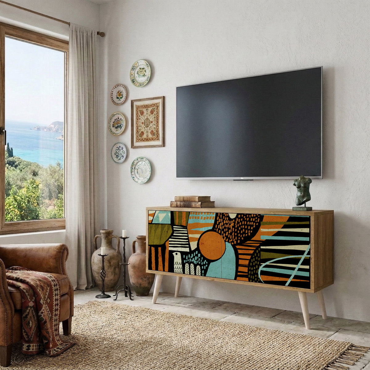 GEODE GLIMMER Mobile TV Compatto a 2 Ante