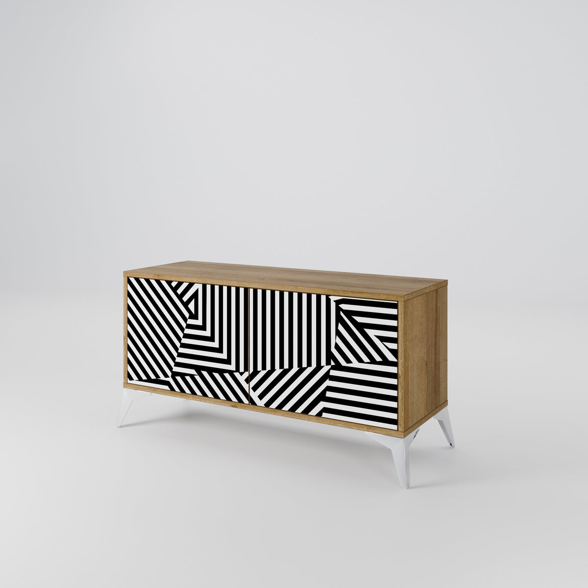 ILLUSIONARY LATTICE Mobile TV Compatto a 2 Ante