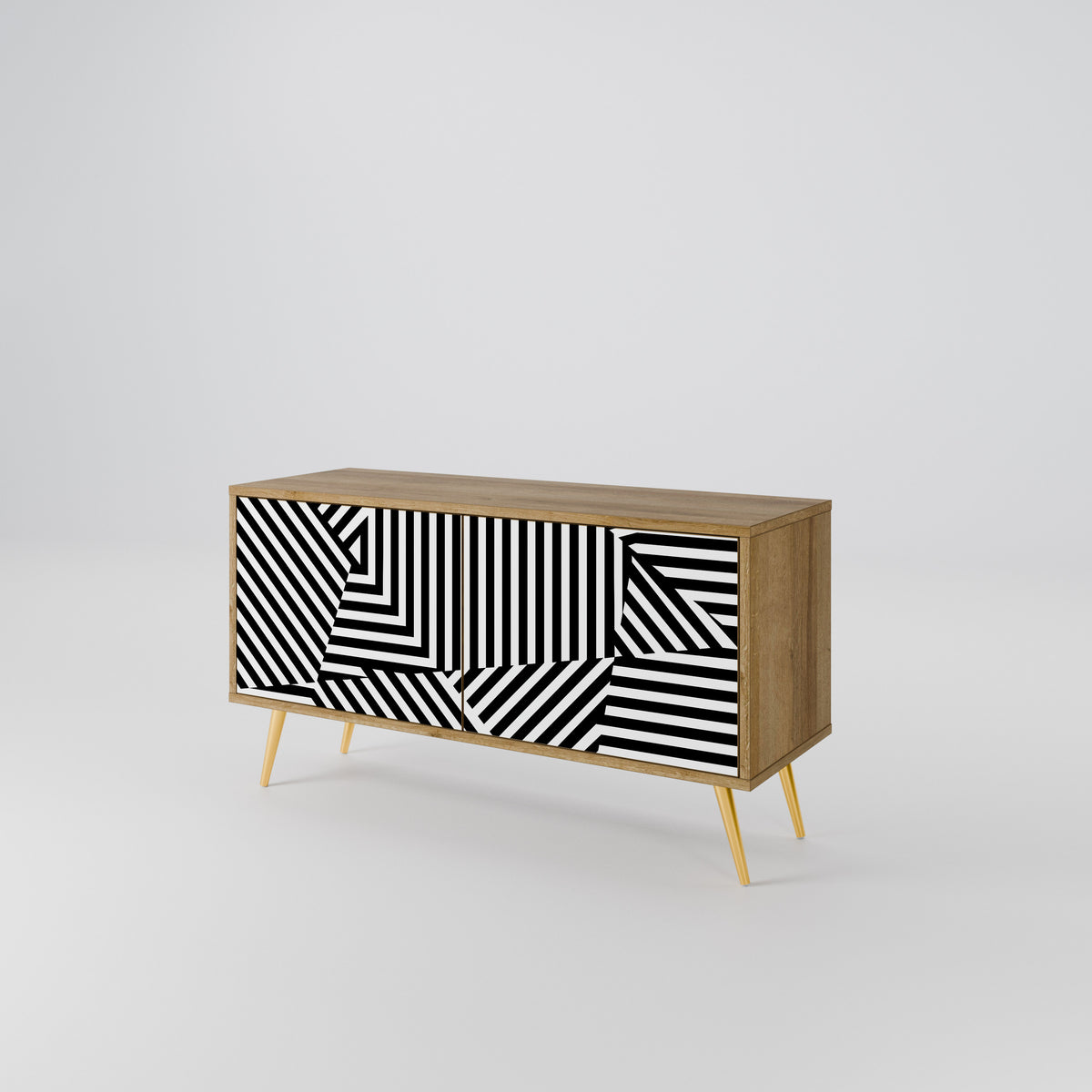 ILLUSIONARY LATTICE Mobile TV Compatto a 2 Ante